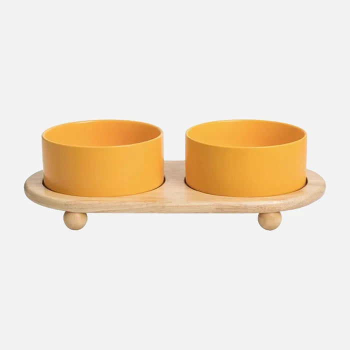 Yellow / Small / Double with Stand