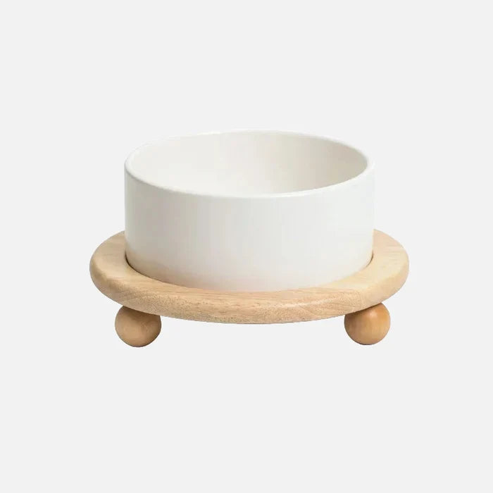 White / Small / Single with Stand