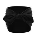Wide-edge rabbit-ear hairband - solid color elastic yoga sports headband