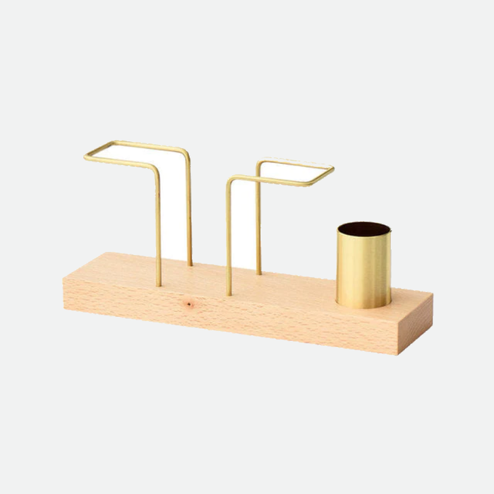 Tissue Organizer Wood Holder Tissue Box
