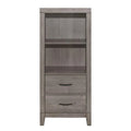 Woodrow Pier/Tower Nightstand in Gray 2042NB-10