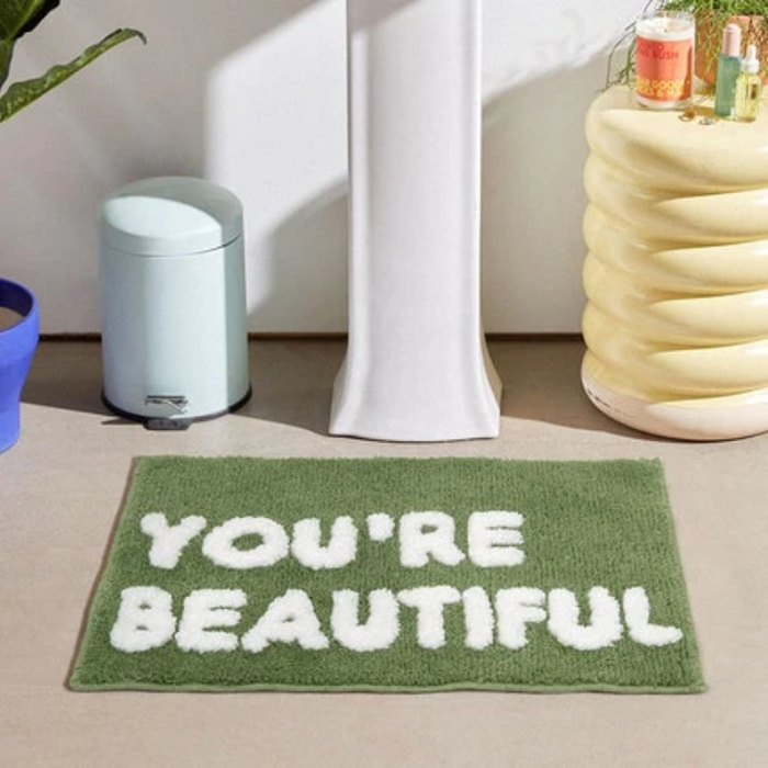 Anti- Slip Doormat English Letters Design
