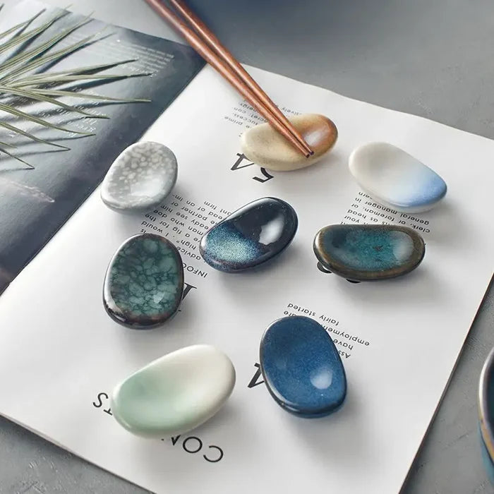 Zen Pebble Chopstick Rest-Letifly Lights and Decor