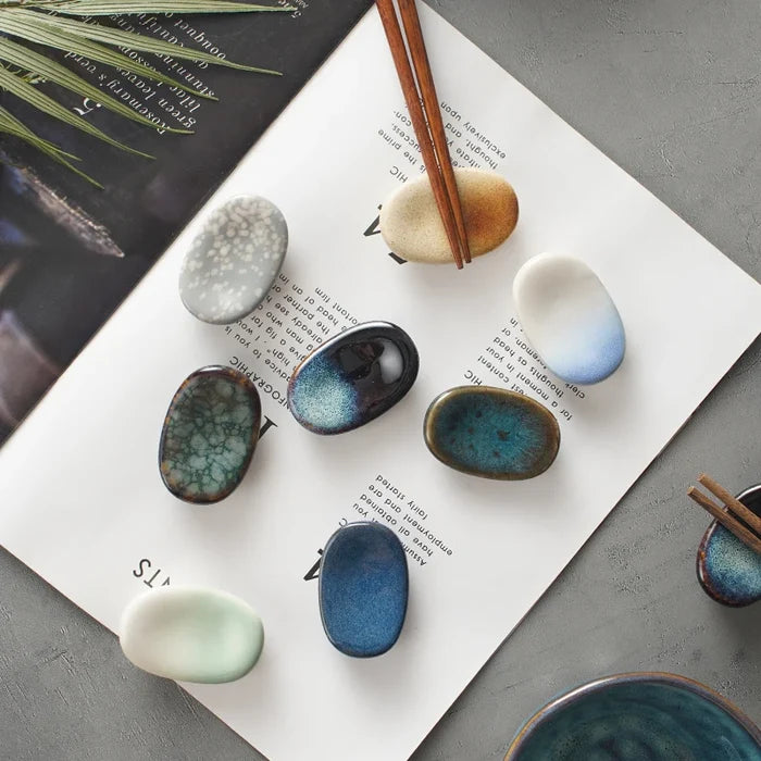 Zen Pebble Chopstick Rest-Letifly Lights and Decor
