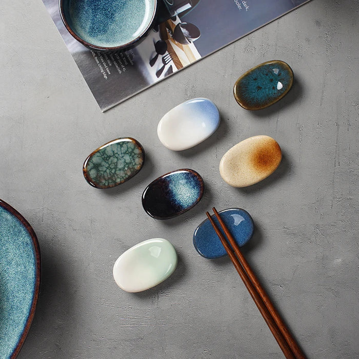 Zen Pebble Chopstick Rest-Letifly Lights and Decor