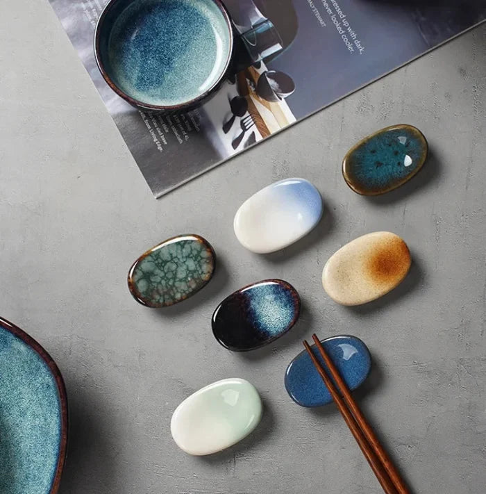 Zen Pebble Chopstick Rest-Letifly Lights and Decor