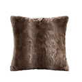 Zuri Faux Fur Square Pillow-Letifly Lights and Decor
